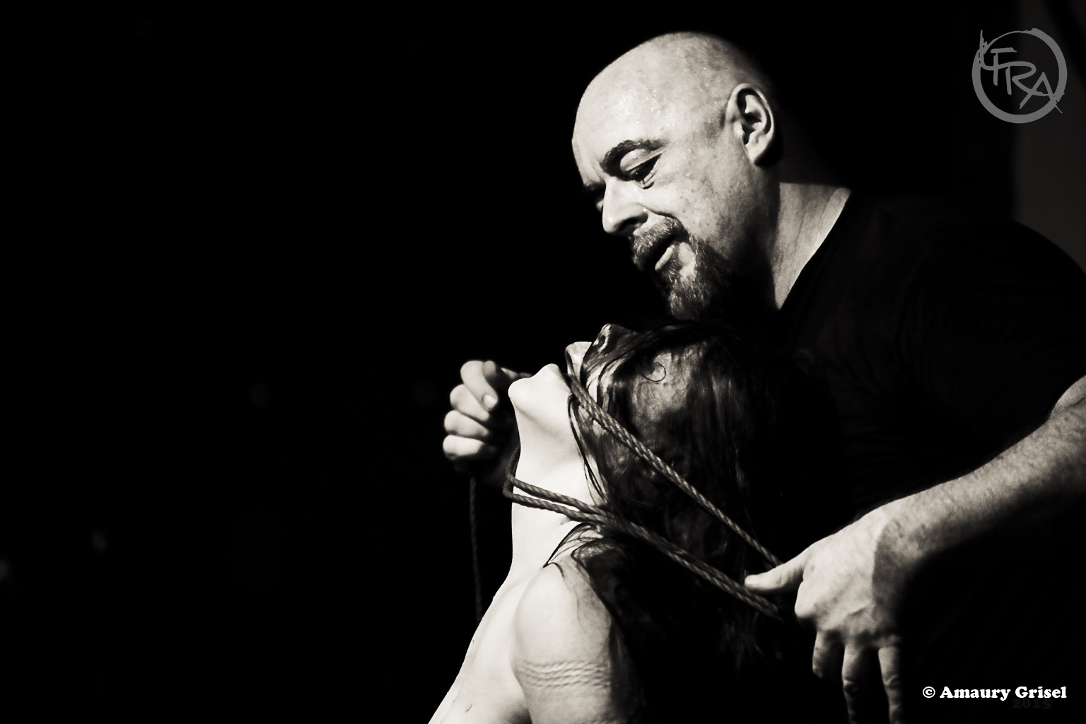 WykD Dave & Clover. Image by Amaury Grisel. Taken in London during our show on the final night of the LFRA